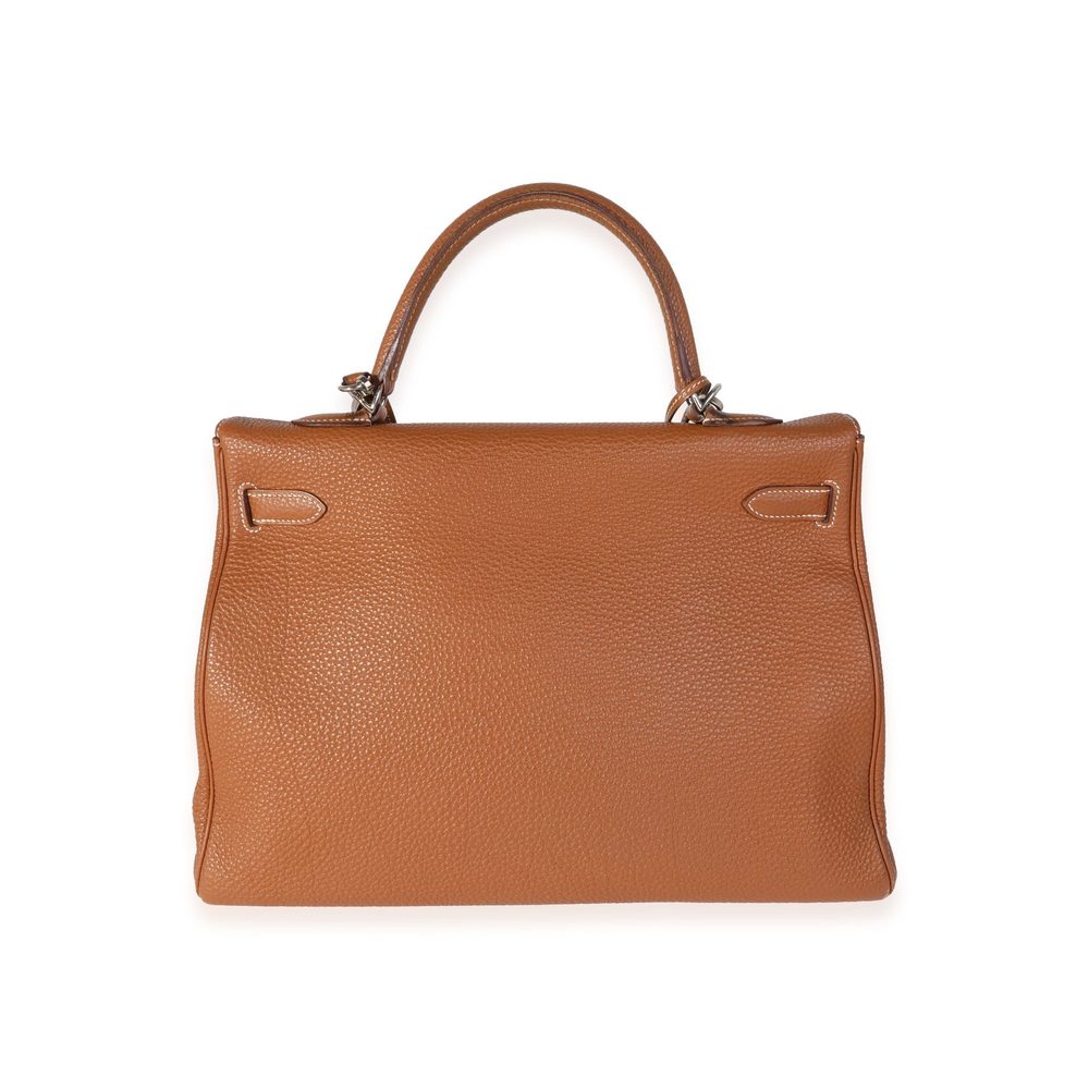 Hermès Gold Togo Retourne Kelly 35 PHW - Picture 3 of 8